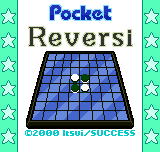 Pocket Reversi Title Screen